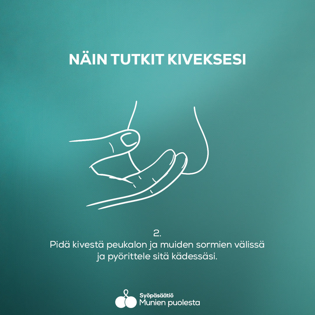 Syöpäsäätiö munien puolesta näin tutkit kiveksesi ohje